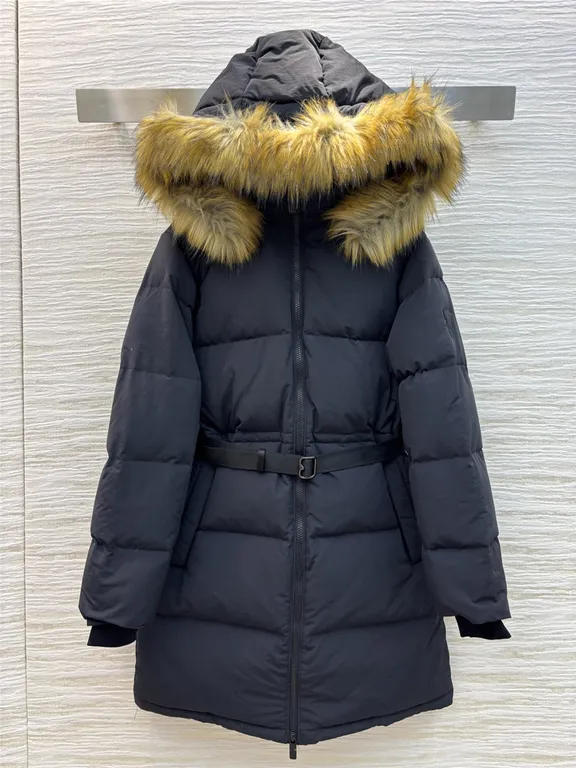 Burberry Long H-Line Down Jacket